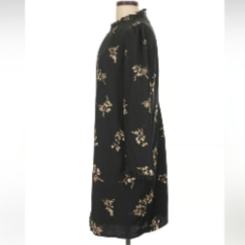 NWT Women's J.Crew Ruffleneck Floral Shift Dress - Picture 8 of 12